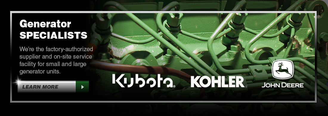 Generator sales and service at Progressive Diesel