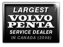 Largest Volvo service dealer in Canada badge